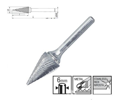 Formă conică ascuțită „M” 