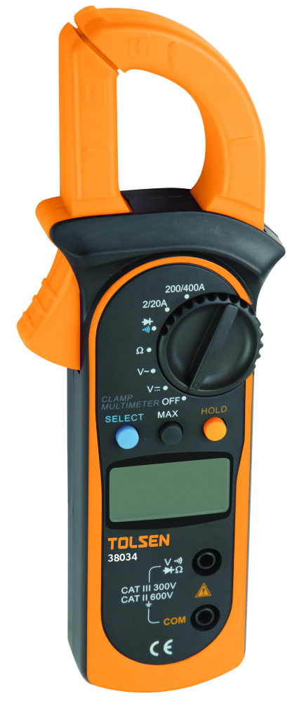 Зажим до 28 мм — возможность измерения крупных проводников 